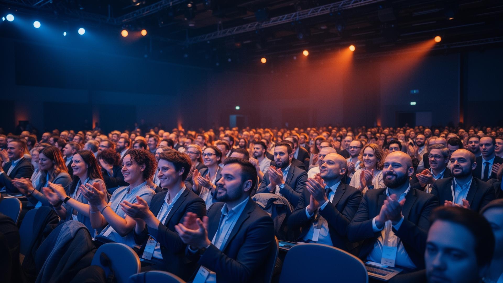 Plateia engajada em congresso científico sobre TEA